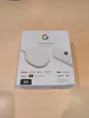 New Google Chromecast with Google TV (4K) Media Streaming
