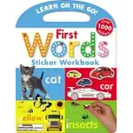 FIRST WORDS STICKER WORKBOOK