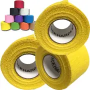 STICK HANDLER Professional Hockey Grip Tape Pro Pack (Yellow | Three Pack)