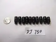 Lot of 10 Cord Stoppers Black Fastex Made in New Zealand 3/16" New Stopper