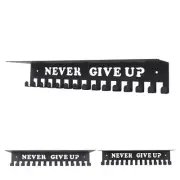 Medal Hanger Wall Mount Metal Multiple Hooks High Load Bearing Trophy Shelf F HG
