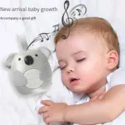 Portable White Noise Machine with 5 Light Music & Timer for Baby Sleep