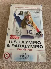 2018 Topps US Olympics & Paralympic Hobby box