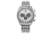 Citizen Chronograph White Dial Stainless Steel Men's Watch (CA4540-54A)