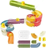Bath Toys Water Balls Tracks for Kids for Wall Bathtub Toy Slide for Toddlers 3 4 5 6 Years 34PCS DIY Take Apart Set Shower Children