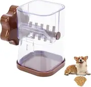 [YeeBeny] Dog Food Chopper, Mini Portable Dog Food Processors, 250ML cat food chopper, Can Cut Up Cat And Dog Food To Make Their Food Easier To Eat - Manual Food Chopper