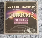 New TDK D2405-LTO2 LTO-2 Ultrium 2 - 200/400GB Data Cartridge Tape