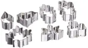 Ateco 7 pc Stainless Steel Leaf Cutter Set