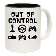 Out Of Control Gamer Games Video Mug Cup