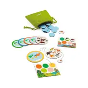 Djeco Animo Mondo-World Animal Tracking Kids Educational Fun Play Game 5y+