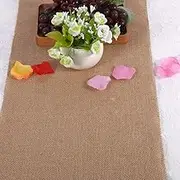 Party Table Runner, Natural Burlap Table Runner, Linen Party Runner Burlap Table Runner, Table Runner(30cm*2m)