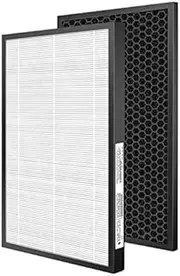 Replacement Air Filter Air Purifier Activated Carbon Filter for Panasonic Air Purifier F-PDJ35C /VXK35C/VDK35C/F-VXG35C-S F-PJD35C Air Purifier Parts Filters (Color : Light Yellow)
