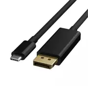 Dynamix C-USBCDP12-1M USB-C to DisplayPort 1.2 Cable - 1m - Black [C-USBCDP12-1M]