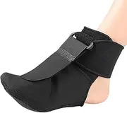 Foot Drop Brace for Sleeping | Soft Ankle Sleeping Foot Brace | Adjustable Ankle Wrap Support Brace for Day and Night Drop Foot, Heel Spur Relief