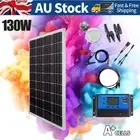 12V 130W Solar Panel Complete Kit Mono Generator Caravan Battery Charger 130watt