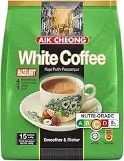 Aik Cheong Hazelnut Flavour White Coffee 40 g (Pack of 12)
