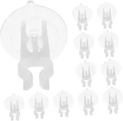15pcs Candle Light Accessories Home Decorations Pin Craft World Map with Pins Home Push Pins Decorative Painting Decorations Wired Suction Cup Colored Push Pins Gel PVC Transparent