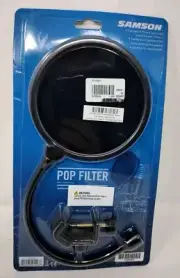 Samson PS04 Microphone Pop Filter | Mic Pop Filter | Gooseneck