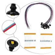 Brand New Led Ceiling Lamps OO / HO Scale 20mA 20x ABS DIY Model Metal
