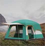 Frame Tent 5 to 8 People Ventilation,Quick Build Adult Teepee Tent Outdoor Practical and Stable Quick Erect Tents for Hiking Camping