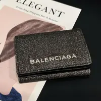 在飛比找PopChill優惠-[二手] BALENCIAGA 巴黎世家 黑灰色 亮片 雙面