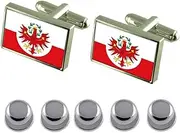 [Select Gifts] Shirt Dress Studs Tyrol Flag Cufflinks