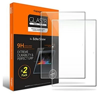 Spigen Screen Protector for Echo Show / 2 Pack / Tempered Glass / 2017