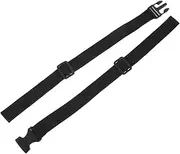 Replacement Backpack Straps Polyester Luggage Straps for Hiking Camping Adjustable Webbing Belt Anti-Slip Buckle Pack Accessories 2 Colors