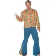Boogie Down Men's Adult Halloween Costume, One Size, (42-46)