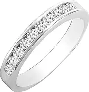 [Dazzlingrock Collection] 0.35 Carat (ctw) Round White Diamond Ladies Wedding Stackable Ring Band 1/3 CT, 14K Gold