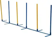 Dog Training Practice Weave Poles Agility Post Set with Carrying Case Pet Outdoor Toys