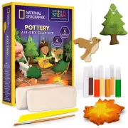 NATIONAL GEOGRAPHIC Modeling Clay Arts & Crafts Kit - Air Dry Clay for Kids C...
