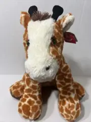 Aurora Destination Nation Plush Giraffe 14" Sitting Soft Stuffed Animal Toy New