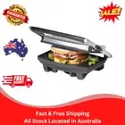 2 Slice Sandwich Maker Press Large Grill Non Stick Electric Jaffle Grill Toaster