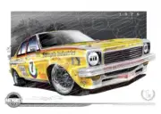 Bathurst Legends 1976 HOLDEN LH TORANA L34 BOB MORRIS / JOHN FITZPATRICK A2 FRAM