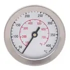 Heat Resistant Thermometer for Reliable Barbecue Grill Fahrenheit & Celsius