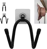 Cowboy Hat Rack, Hat Holder, Hat Organizer, Hat Wall Mount display, Hat bracket Hook, Hat Hangers, No drilling, No installation tool required, Stick-On, Strong Self-adhesive（hold up to 15 Lb.）