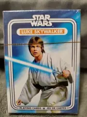 NEW STAR WARS: Luke Skywalker PLAYING CARDS! Sealed Never Opened.