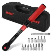 1/4-Inch Drive Click Torque Wrench Set,2.3-24.9 N.M/20-220IN.LB, Bike Torque ...