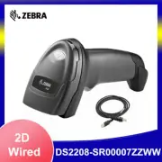 Zebra DS2208-SR00007ZZWW 1D/2D Corded Handheld Barcode Scanner with USB Cable