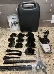 WAHL Clippers Hair Cut - Beard Trimmer - Grooming Unisex Kit -Electric-Hard Case