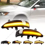 2X For Subaru Forester Outback Legacy Dynamic LED Side Mirror Turn Signal Light