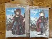 Paper Doll Craft Kit Caroler Man and Woman 404 405 Design Works Melissa Poore