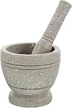 FUNOMOCYA 1Set Hand Tool and Pestle Grinder for Garlic Pestle for Preparation Elegant Kitchen Decor Convenient Garlic Crushing Tool
