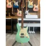 送調音器/袋子/PICK/背帶JET JS-400 SURF GREEN 衝浪綠 STRAT 電 吉他 單單雙 小搖座