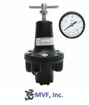 Interstate Pneumatic 1/2" NPT Large T Handle Regulator 0-125 PSI w/Gauge W1180HD
