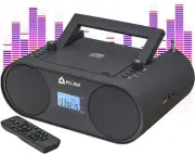 Boombox B4 CD Player Portable Audio System - New - AM/FM Radio with CD Player...