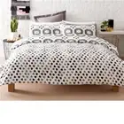 King Bed Size Reversible Casablanca Quilt / Doona Cover & Pillowcase Sett