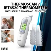 NEW Braun ThermoScan 7 IRT6520 Age Smart Fever Thermometer FREE Filters x 20!!