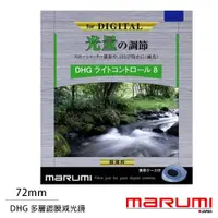 在飛比找ETMall東森購物網優惠-Marumi DHG ND8 72mm 多層鍍膜減光鏡(公司